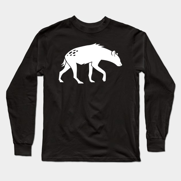 Hyena Long Sleeve T-Shirt by BLXCKMXGIC